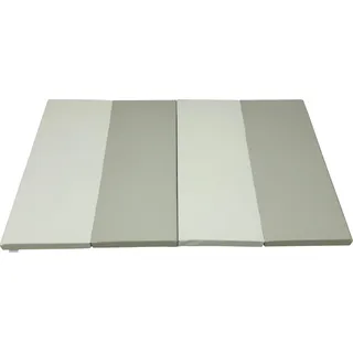 Sunny Dani Faltbare Spielmatte in Grau / Beige | Softplay / Foam Baby Matte / Krabbelmatte Faltbar | Montessori Spielzeug für Kinder ab 3 Monaten - Beige