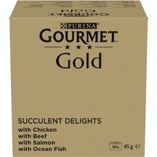 Bild von Gourmet Gold Saftig-feine Streifen Sorten-Mix 96x85g
