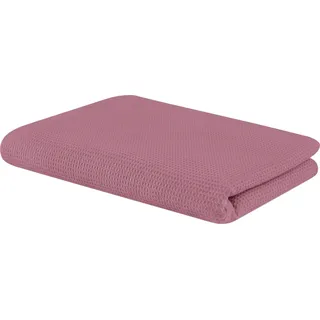 Setex Wohndecke SETEX "Waffeldecke", rosa, B:75cm L:120cm, Baumwolle, Wohndecken, Wohndecke, aus Waffelpiqué, auch als Tagesdecke geeignet, Kuscheldecke