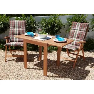 Merxx Borkum Set 5-tlg. Braun/Rot