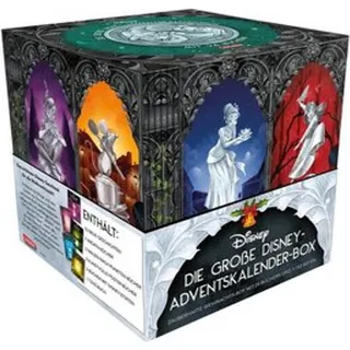 Carlsen Die große Disney-Adventskalender-Box 2025 – Zauberhafte Weihnachts-Box mit 24 Büchern und 1.152 Seiten