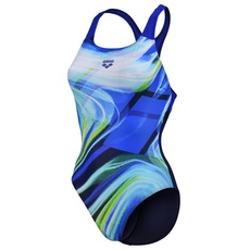 Bild von Damen Visual Waves Swim Pro Back Bustier Badeanzug