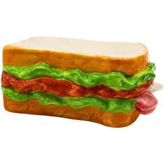 Dekohelden24 Sandwich Spardose 12 x 6 x 15 cm