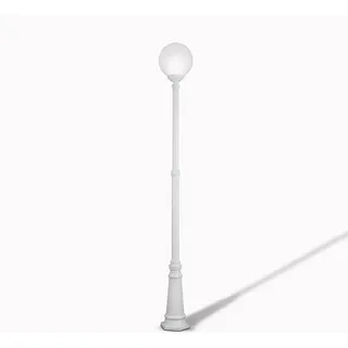 Orion Leuchten Außen Mastleuchte 250cm 75W E27 Weiß