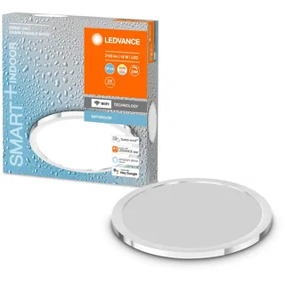 LEDVANCE Smart+ LED Deckenleuchte Orbis Disc silber Ø 30 cm 18 W