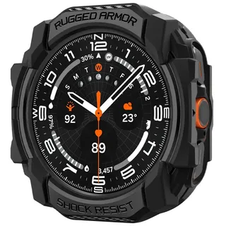 SPIGEN Rugged Armor - matte black - Samsung Galaxy Watch Ultra