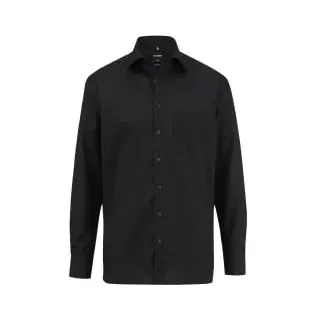 Olymp Langarmhemd Modern Fit Schwarz 46