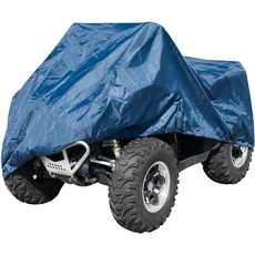 A-Pro Waterproof Rain Cover Protection Motorcycle Motorbike ATV Quad Blue M