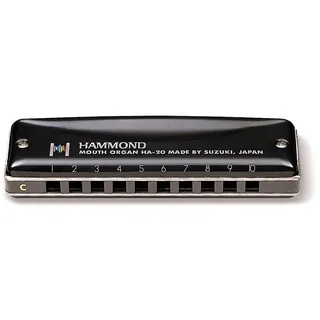 Suzuki Diatonic Harmonica Hammond HA-20 - key of Eb