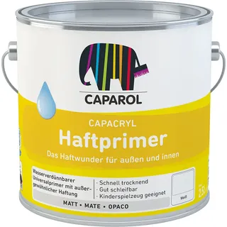 Capacryl Haftprimer, 2,5 l Weiß - Weiß