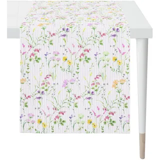 Tischläufer APELT "3105", lila, bunt, B:48cm H:0,5mm L:140cm, Obermaterial: 75% Baumwolle, 25% Polyester, Tischdecken, Tischläufer