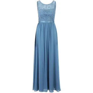 Vera Mont Damen Abendkleid, von Suddenly Princess, 8231 blau, 32 EU