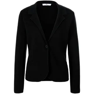 Strickblazer Peter Hahn schwarz