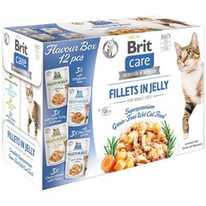 Bild von Care Cat Flavour box Fillet in Jelly 4*3 pcs. (12*85g