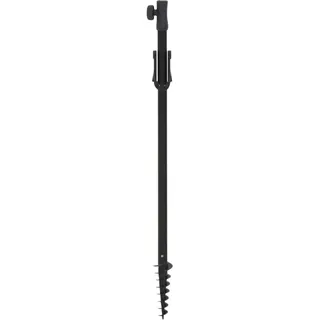 Siena Garden Unterstock City to Go Stahl 100 cm Grau