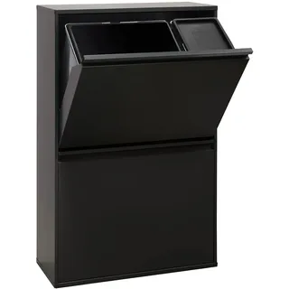 ARREGUI Mülltrennsystem 68 l Schwarz