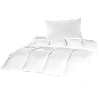 BestLivings Bettdecke 135x200cm, milbendichter Spezialbezug, Mikrofaser Kassettenbett mit Daunenfeeling, waschbar bis 60 Grad, Hausstauballergiker geeignet