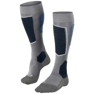 Falke SK6 Pro Herren Skiing Kniestrümpfe grau 39-41