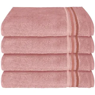 SCHIESSER Skyline Color Handtuch 50 x 100 cm rosa