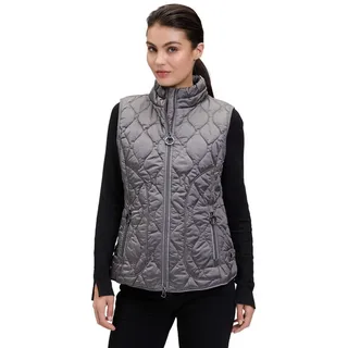 Betty Barclay Steppweste mit Stehkragen in Dunkel Grau | Gr.: 46