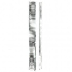 YOSAN Metallbinderücken, Spiralbindung, Metall, Schritt 5:1/64, 32 mm, 50 U