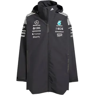 adidas Herren MERCEDES - AMG PETRONAS FORMULA ONE TEAM TEAM MYSHELTER MEN, black/white, S