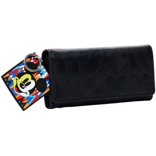 DESIGUAL Geldbörse Damen schwarz