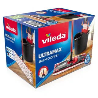 Vileda Wischmopp Ultramax Rot/Schwarz 3 St.
