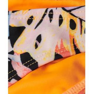 Superdry Printed Classic Bikini-höschen - Orange Tropic - S