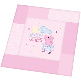 Herding Krabbeldecke Peppa Pig, Polyester, Mehrfarbig, 115 x 115 cm