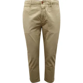 L5989 Pantalone Uomo Closed Man Garment Dyed Trousers Green