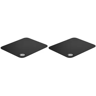 SteelSeries QcK Mini - Gaming-Mauspad - Stoff - Gummiunterseite - Schwarz (250mm x 210mm x 2mm) (Packung mit 2)