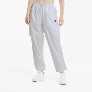 Puma Classics Utility Pants Hose, Damen, Weiß, S