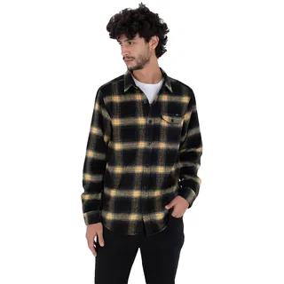 Hurley Portland Heavyweight Langarmhemd - Black - 2XL
