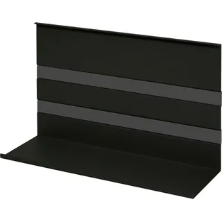 Kesseböhmer Linero MosaiQ, Universalablage 35x11x20cm, Gewürzregal - Schwarz