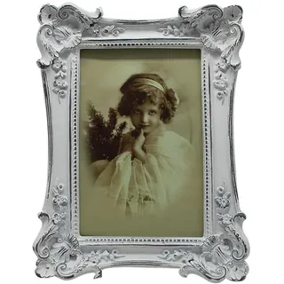 Biscottini 2 Vintage-Bilderrahmen L15,5 x B3,5 x H20,5 cm - Tischbilderrahmen in Antik-Optik - Bilderrahmen für den Tisch - Vintage Bilderrahmen