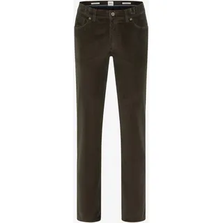 Brax - Herren Cordhose, Cadiz (87-1838), Größe:W40, Länge:L30, Farbe:olive (35) - Grün