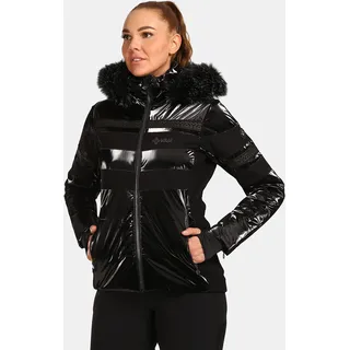 Damen Skijacke Kilpi DALILA-W, SCHWARZ, Größe 46 - Schwarz