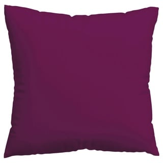 Schlafgut Kissenhülle , Violett , Textil , Uni , 40x40 cm , Textiles Vertrauen - Oeko-Tex®, AZO-frei, Oeko-Tex® Standard 100 , bügelleicht, bügelfrei, hochwertige Qualität, formstabil, langlebig , Heimtextilien, Bezüge, Kissenbezüge