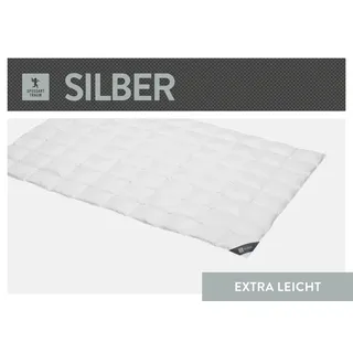 Silber extra leicht 200 x 220 cm