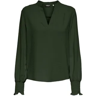 Only Onlmette V-Neck Ls Smock Top Noos WVN",