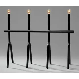 Konstsmide 3911-710TR Schwibbogen Warmweiß LED Schwarz