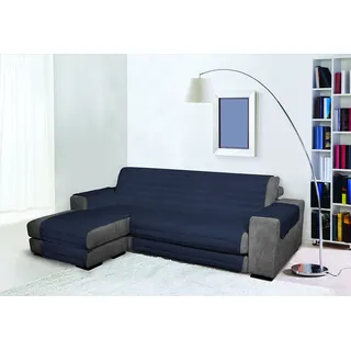 Trendy Doubleface Couchüberzüge, Dunkel Blau, 190cm