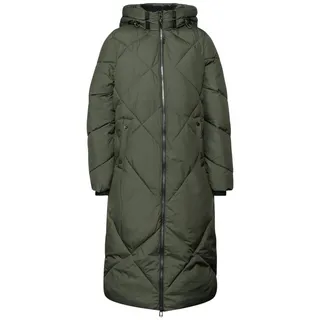 STREET ONE Lange Steppjacke Cypress Green 38