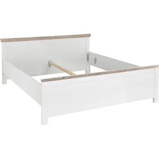 Home Affaire Bett »Florenz Doppelbett Landhausstil Bettgestell (100,140 oder 180/200cm)«, aus FSC®-zertifiziertem Holzwerkstoff, in 3 Breiten