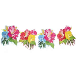 Folat Party Girlande Hawaii Tropische Blume 6 m