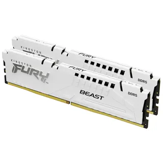 Kingston FURY Beast DDR5 6000MT/s 32GB Kit (2x16GB) CL30 Weiß