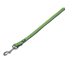 Nobby Leine Classic Preno, neon grün / grau L: 120 cm, B: 15/20 mm, 1 Stück