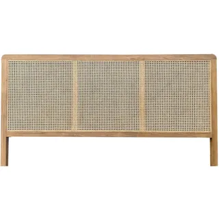 SIT Möbel SIT Kopfteil aus Rattan-Geflecht, Wiener Geflecht