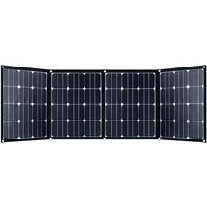 Offgridtec© FSP-2 180W Faltbares Solarmodul mit Sunpower Back-Contact Zellen ohne Laderegler mit praktischem Tragegriff und Stauraum für Kabel. Für Camping, Reise, Boot Caravan